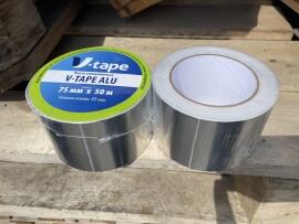 Лента алюминиевая V-TAPE ALU 75 мм x 50 м