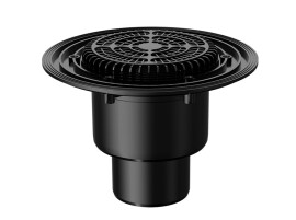 Fachmann Воронка кровельная VB 310.1 F DN50/75/110 вертикальный, с фланцем, плоский