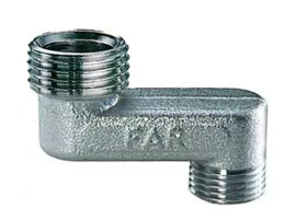 FAR Эксцентрический фитинг НР-НР 3/4"x1/2" 60 мм, хром