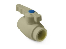Pro Aqua PP-R Шаровой кран полнопроходной Prime 20 серый