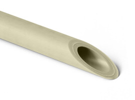 Pro Aqua PP-R DUO Труба армированная в центре SDR 6 PN25 63x10,5 мм, 4 м, серая