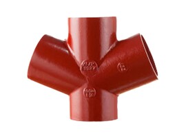 Halifax SML Крестовина чугунная 69° DN 100x100