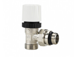 Varmega Клапан термостатический 1/2" x 3/4"EK, угловой, с самоупл. полусгоном