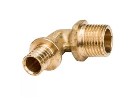 ELSEN Monolit Угольник латунный 90° НР Ø20-3/4"