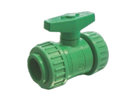 Кран шаровый PP Aquatherm Fusiotherm green pipe