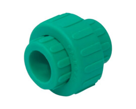 Муфтовое соединение из ПП Aquatherm Fusiotherm green pipe