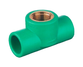 Тройник Aquatherm Fusiotherm green pipe с внутренней резьбой