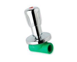 Вентиль под штукатурку Aquatherm Fusiotherm green pipe