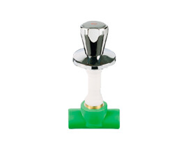 Вентиль под штукатурку Aquatherm Fusiotherm green pipe удлиненный