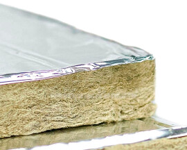 Плиты PAROC Fire Slab 80 AluCoat