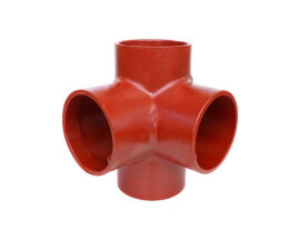 Крестовина чугунная SML двухплоскостная DS-Pipe