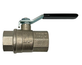 Bugatti Кран шаровой ALABAMA арт.101 H-B, PN 64 DN 10, 1/2" рычаг