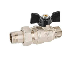 Bugatti Кран шаровой OKLAHOMA арт.0317 H-B, PN 32 DN 20, 3/4"x3/4" бабочка
