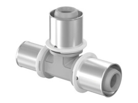 Uponor S-Press тройник редукционный композиционный