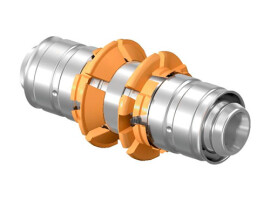 Соединитель латунный Uponor S-Press Plus