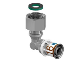 S-Press Plus угольник с накидной гайкой