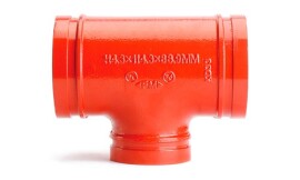 LEDE тройник под муфту грувлок