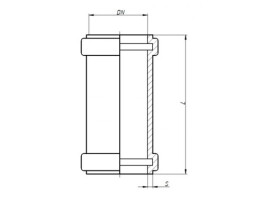 Ostendorf HT Муфта ремонтная HTU DN 32