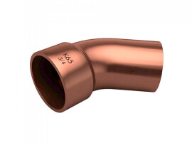 IBP K5040 Угол медный K65 45° однорструбный 1"5/8