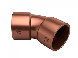 Углы медные K65 45° двухраструбные IBP K5041