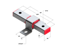 Termoclip Опора скользящая TSA B40x30 F2