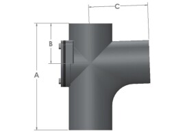 Halifax Drain Тройники с ревизией KML/BML 88°