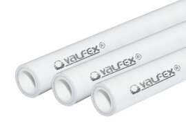 Valfex PP-R/AL/PP-R Труба армированная ALUMINIUM, SDR 6 PN25 20x3,4 белая, 2 м