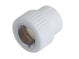 Valfex PP-R Муфта комбинированная ВР 20x1/2" серая