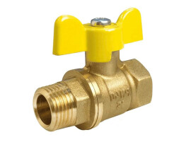 VALFEX GP Кран шаровой для газа В-Н бабочка
