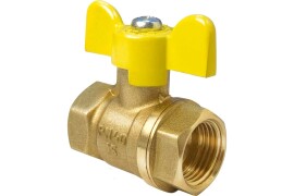 VALFEX Кран шаровой для газа В-В бабочка