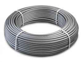 Pro Aqua PE-Xa Труба AquaHeat EVOH SDR 7,4 белая 25x3.5x50 м