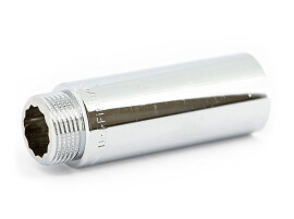 Uni-Fitt Удлинитель хромированный НВ 1/2"x50 мм