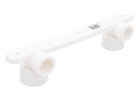 TEBO Настенный комплект для смесителя 20x1/2" ВР, серый