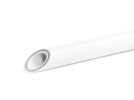 Fusitek Труба PP-R/GF/PP-R Faser SDR7.4 PN20 20x2,8 мм, 4 м, белая
