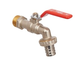 Smart Install Кран шаровой латунный водоразборный 1/2"x3/4"