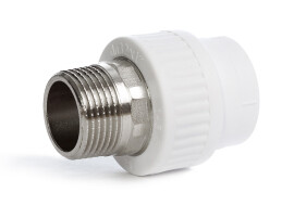 Fusitek Муфта комбинированная PP-R 40x1.1/4" НР