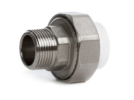 Fusitek Муфта комбинированная разъемная PP-R 32x3/4" НР