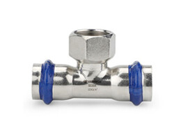 VARMEGA Inox Press Тройник раструбный ВР