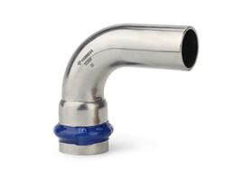 VARMEGA Inox Press Угольник 90° однораструбный