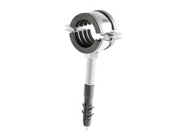 SLT AQUA Хомут трубный со шпилькой и дюбелем М8, 47-52 мм, 1.1/2"