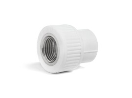 Fusionplast Муфта комбинированная PP-R 32x3/4" ВР серая