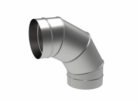 V-Vent Отвод круглый 90° ZN 0,45 D160 