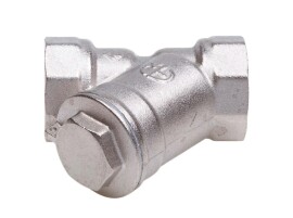 AQUALINK Фильтр сетчатый косой 500 мкр В-В PN 20, DN 32, 1.1/4" 