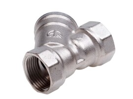 AQUALINK Фильтр сетчатый косой 500 мкр В-В PN 20, DN 20, 3/4"