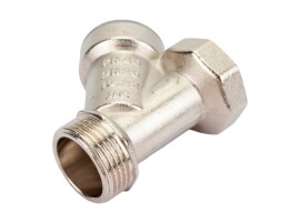 AQUALINK Фильтр сетчатый косой 500 мкр В-Н PN 20, DN 25, 1"