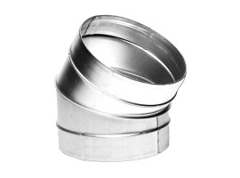 Отвод оцинкованный 30º XOTPIPE O-ME-ZN L-1-30