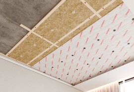 Cистема тонкой звукоизоляции потолка Проект Потолок-SoundMat 14