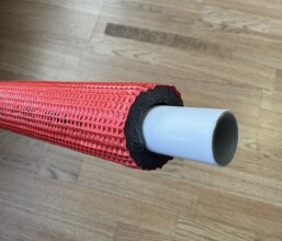 Труба в изоляции K-FLEX SOLID ISOLINE R 6 PE-RTII/Al/PE-RTII 16x2.0 мм, бухта 50 м, красная