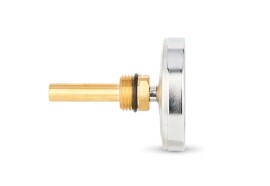 Varmega Термометр биметаллический с погружной гильзой, 120°С, 1/2" 100 мм, штуцер 75 мм