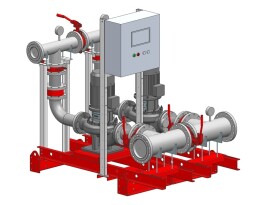 Wilo Насосная установка CO 2 IPN 150/230-11,0/4/SK-FFS-R-CS